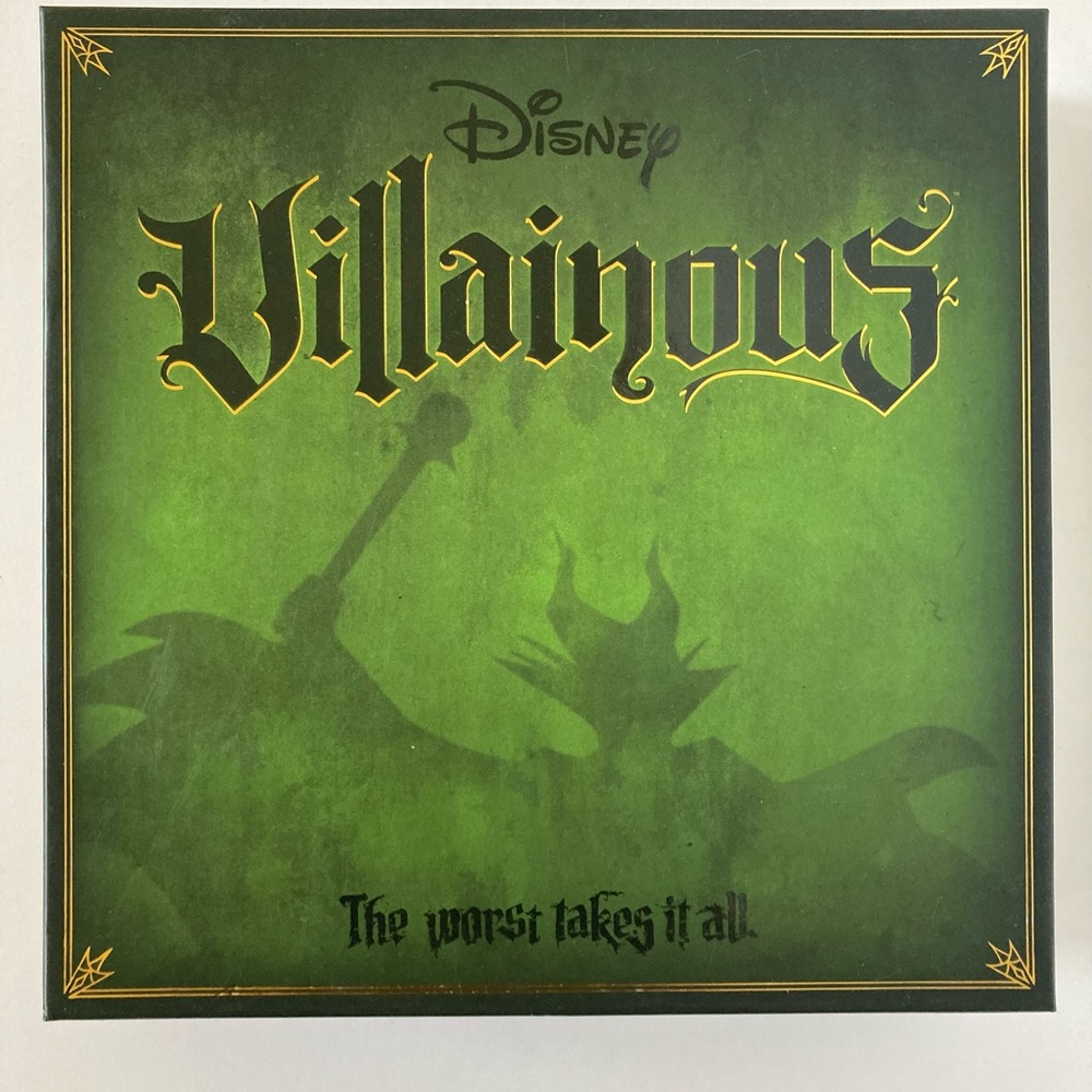 Disney Villainous Worst Takes It All Board Game Ursula Maleficent Jafar Complete